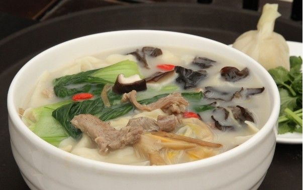 美味可口的燴面